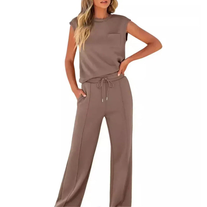 ELLE | SUMMER CASUAL SILK SET