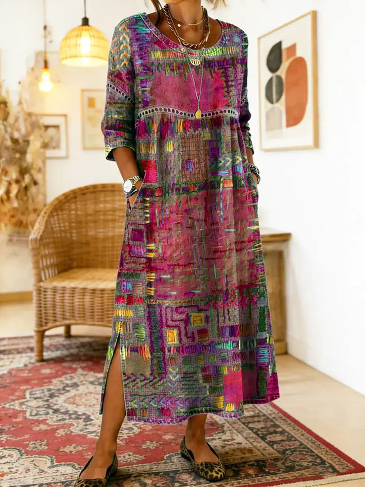 Nessa™ | Stylish Print Dress