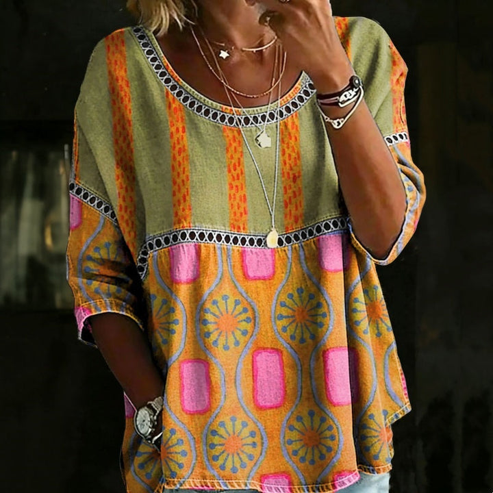 Blythea™ Denim Loose Casual and Comfortable Blouse