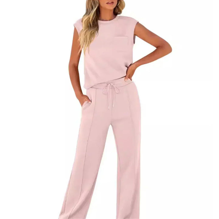 ELLE | SUMMER CASUAL SILK SET