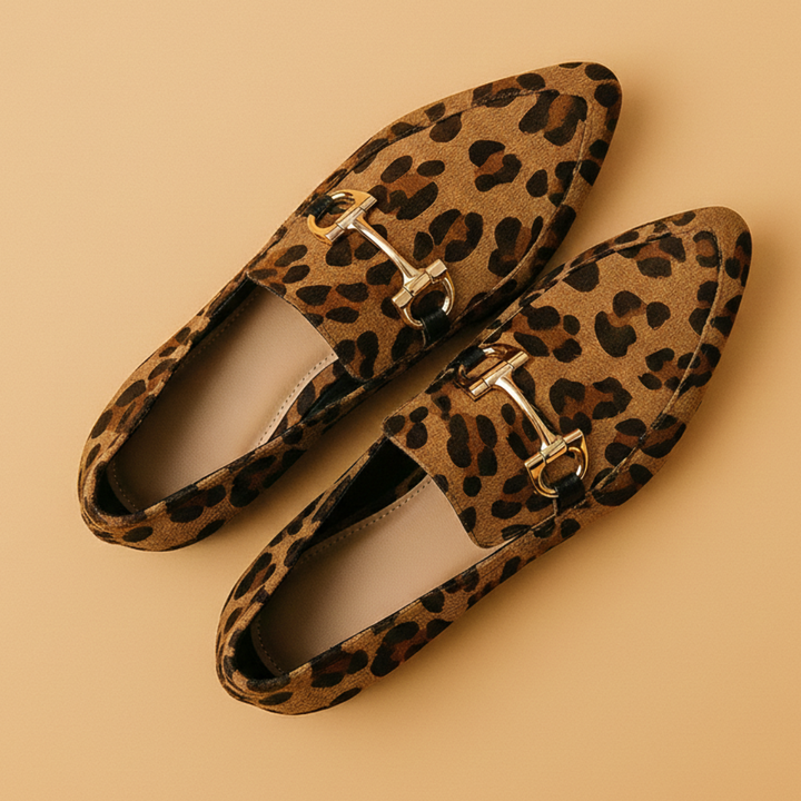 Eliana | Moccasin with Metallic Accent