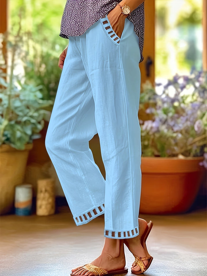 Wren | Casual Short Pants with Ribbed Finishes