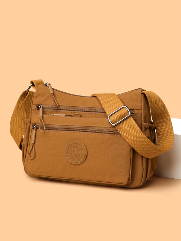 MIA™ - Multi-pocket zip shoulder bag for women for everyday use