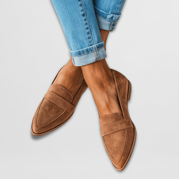 Helen | Soft Orthopedic Suede Slippers