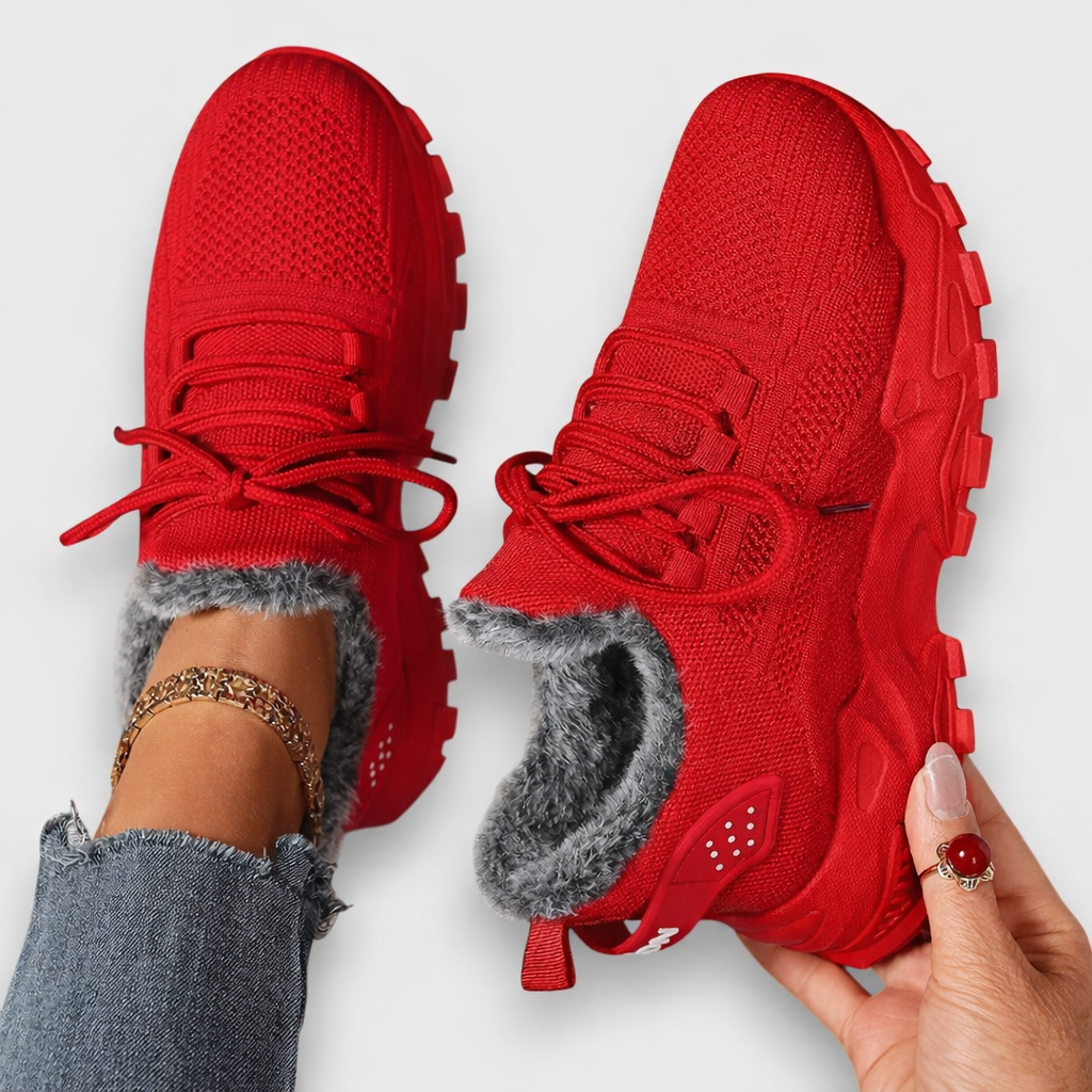 Chloe™ | Winter Lace-Up Sneakers