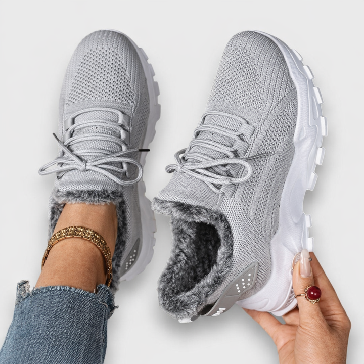 Chloe™ | Winter Lace-Up Sneakers
