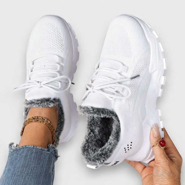Chloe™ | Winter Lace-Up Sneakers