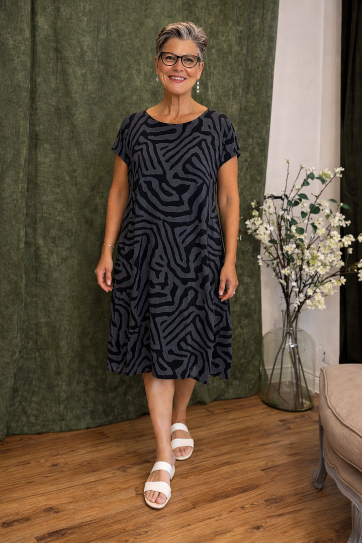Ingrid™ | Linen Summer Midi Dress