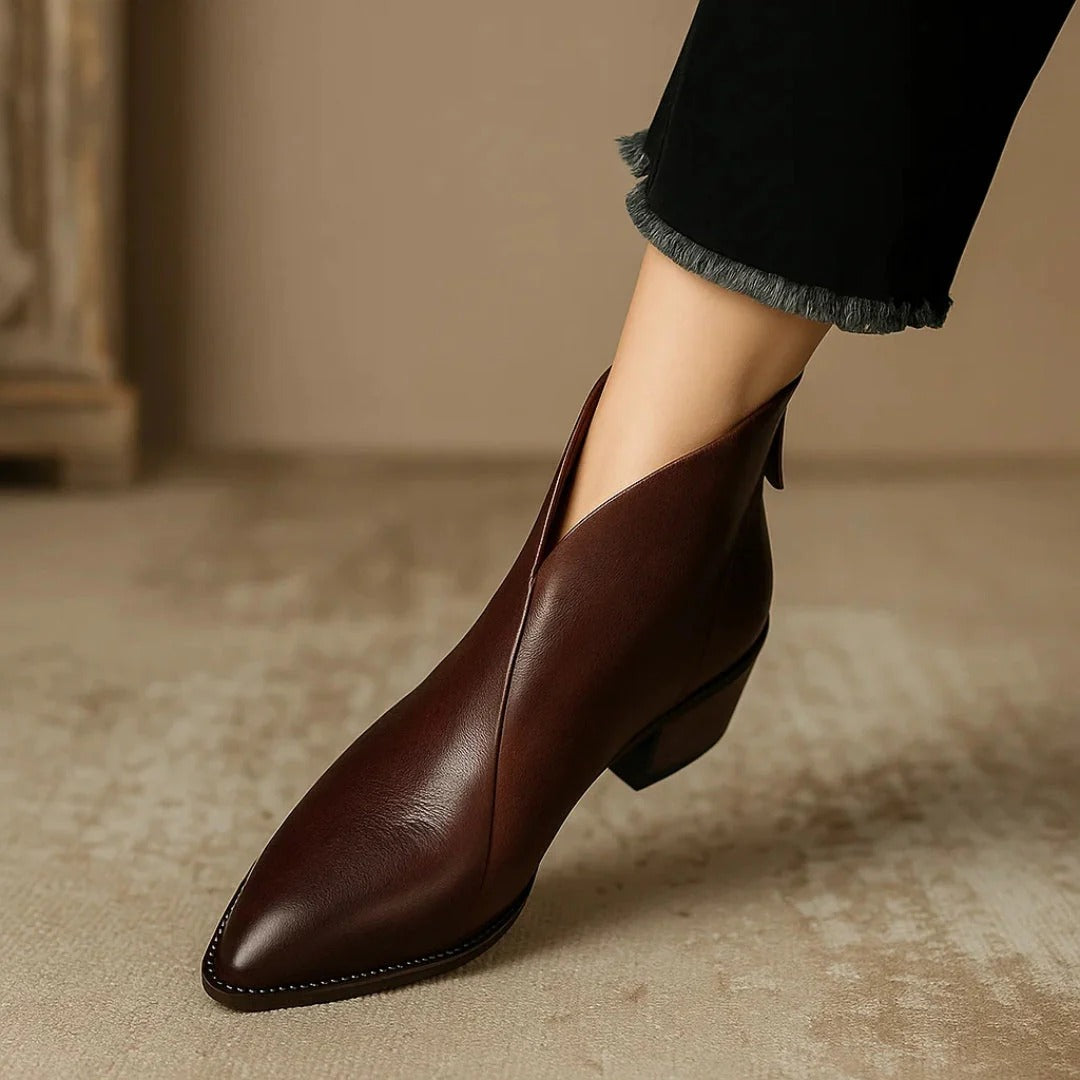 Viela® - Orthopedic Leather Ankle Boots | Premium Edition