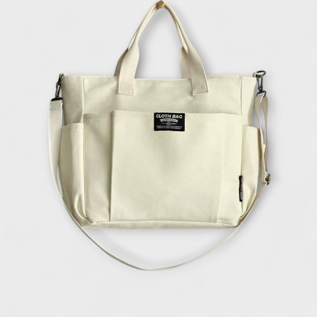Olivia - Canvas Tote Bag with Sleek Design