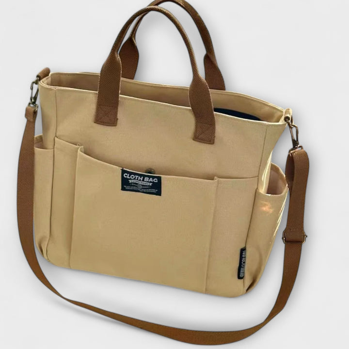 Olivia - Canvas Tote Bag with Sleek Design