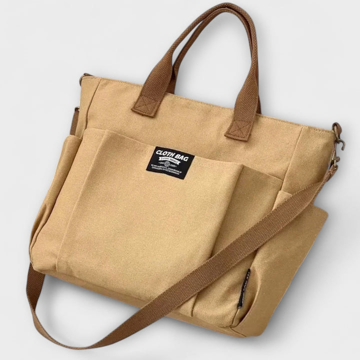 Olivia - Canvas Tote Bag with Sleek Design