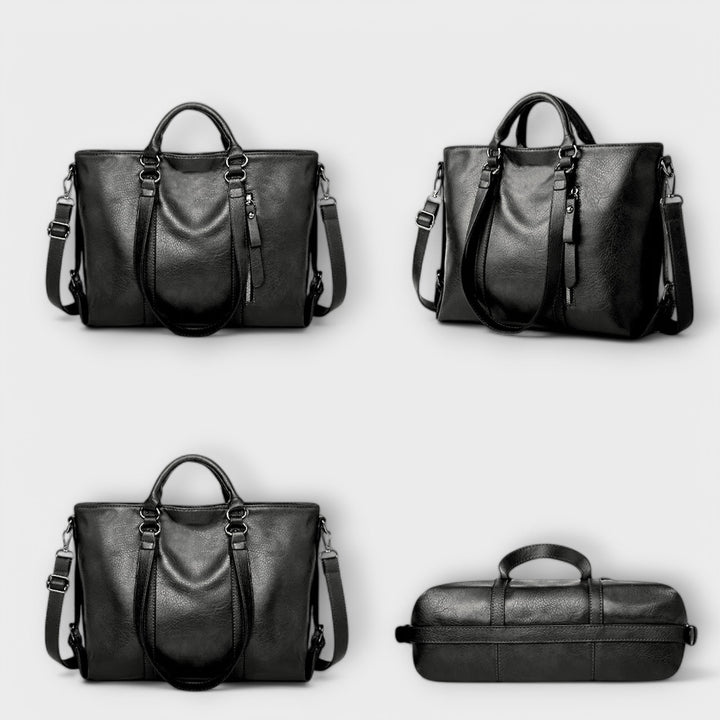 Olivia - Luxe Spacious Leather Bag