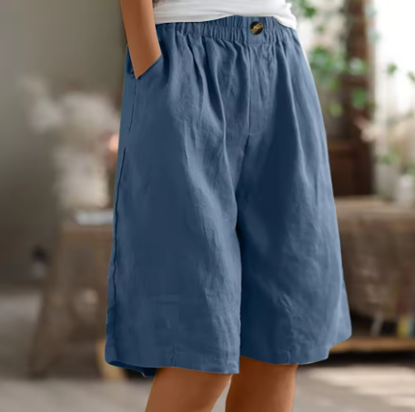 Zyla – Casual Linen Shorts