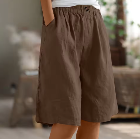 Zyla – Casual Linen Shorts