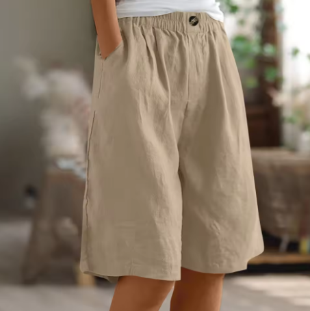 Zyla – Casual Linen Shorts