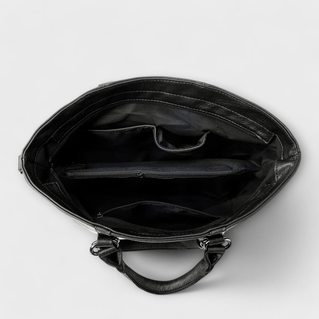 Olivia - Luxe Spacious Leather Bag