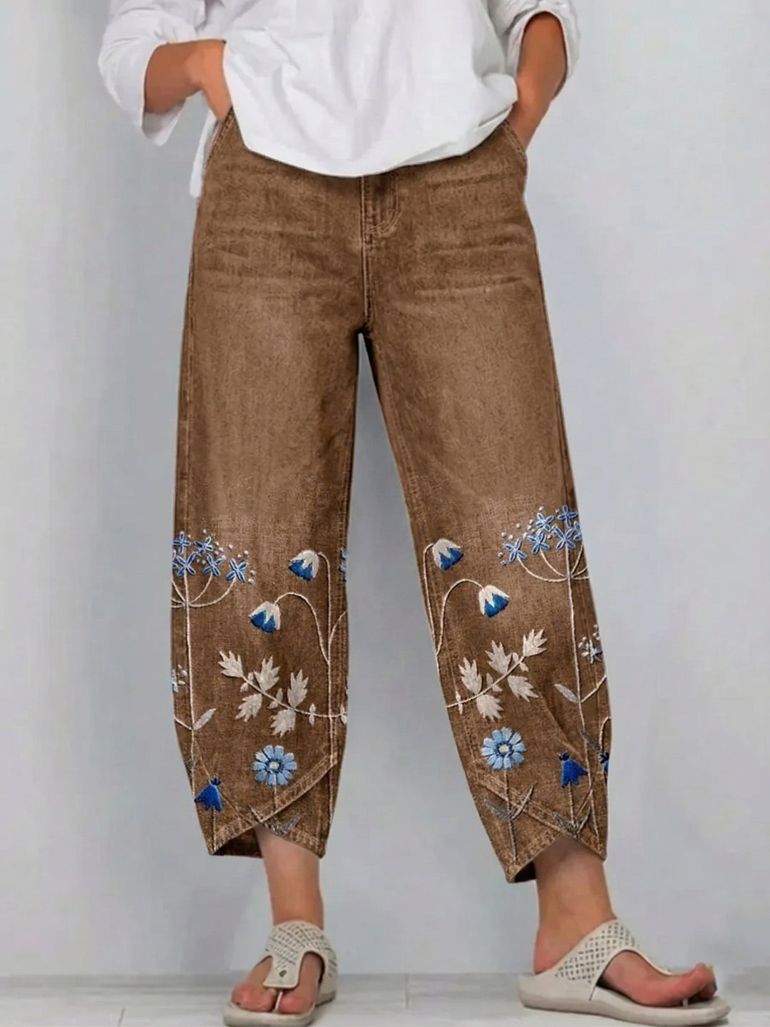 Aven™ | Casual Embroidered Pants