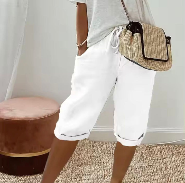 Janet – Linen Shorts