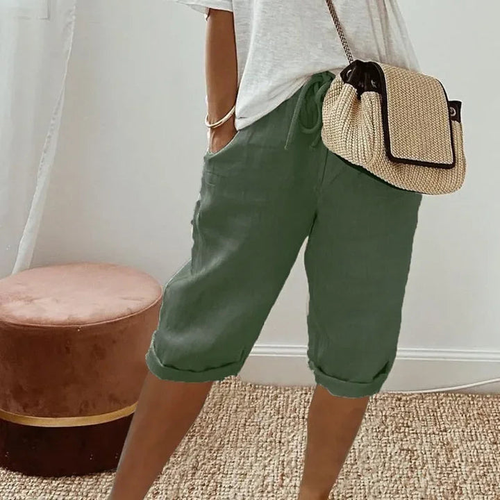 Janet – Linen Shorts