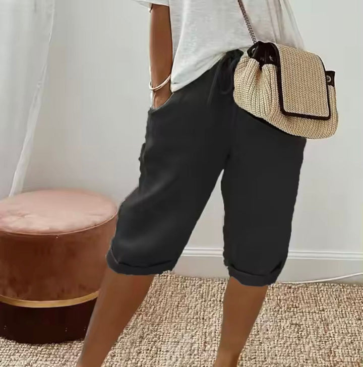 Janet – Linen Shorts