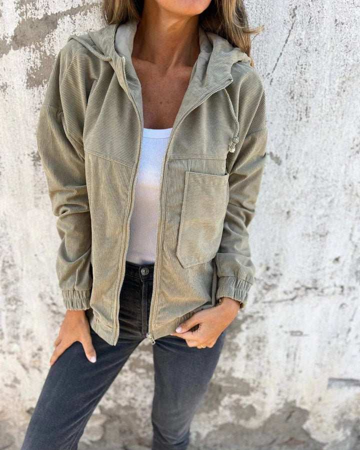 Allison™ | Lightweight Zip-Up Hooded Jacket